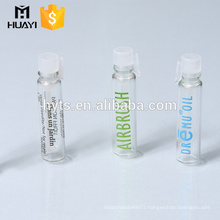 1ml 2ml perfume small glass tube bottle